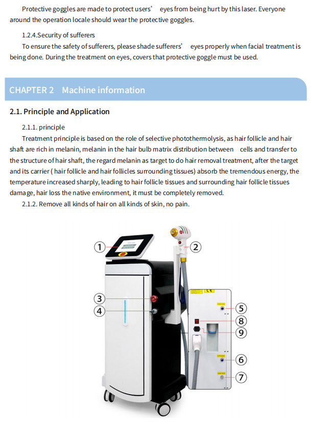 808 diode laser machine HL-808G(image 3)